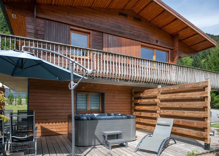 Du Bouchot & Jacuzzi Privatif Proximite Gerardmer & La Bresse Horská chata *